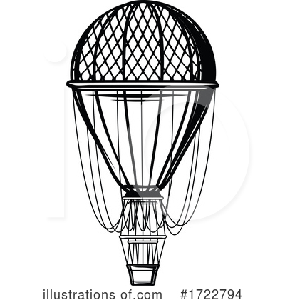 Airship Clipart #1722794 by Vector Tradition SM