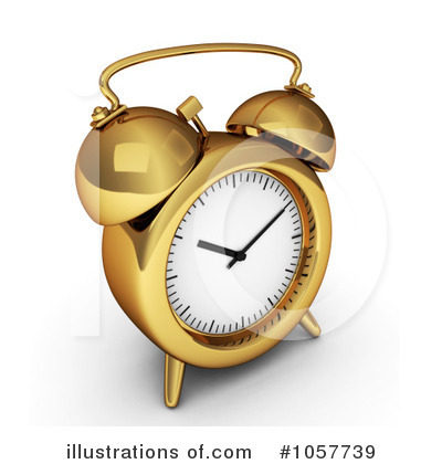 Royalty-Free (RF) Alarm Clock Clipart Illustration by BNP Design Studio - Stock Sample #1057739