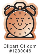 Alarm Clock Clipart #1230046 by Lal Perera