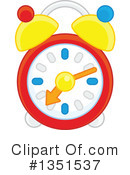 Alarm Clock Clipart #1351537 by Alex Bannykh