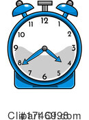 Alarm Clock Clipart #1746998 by Hit Toon