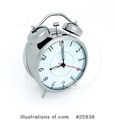 Alarm Clock Clipart #25836 by KJ Pargeter