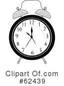 Alarm Clock Clipart #62439 by Pams Clipart