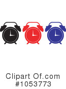 Alarm Clocks Clipart #1053773 by patrimonio