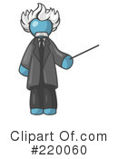 Albert Einstein Clipart #220060 by Leo Blanchette