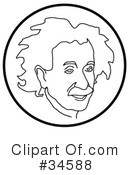 Albert Einstein Clipart #34588 by C Charley-Franzwa