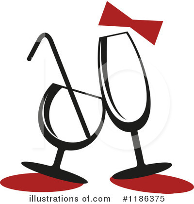 Wine Clipart #1186375 by Vector Tradition SM