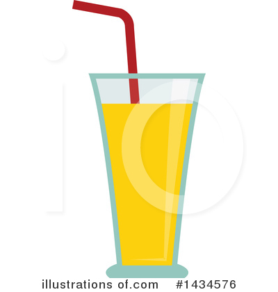 Orange Juice Clipart #1434576 by Vector Tradition SM