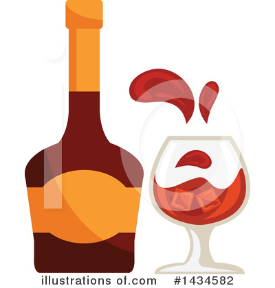 Royalty-Free (RF) Alcohol Clipart Illustration by Vector Tradition SM - Stock Sample #1434582