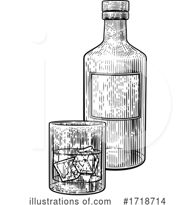 Gin Clipart #1718714 by AtStockIllustration