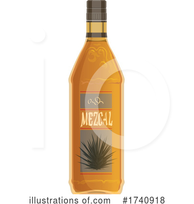 Tequila Clipart #1740918 by Vector Tradition SM