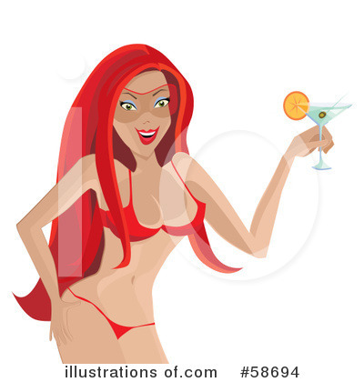 Royalty-Free (RF) Alcohol Clipart Illustration by MilsiArt - Stock Sample #58694
