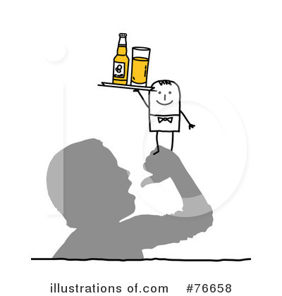 Royalty-Free (RF) Alcohol Clipart Illustration by NL shop - Stock Sample #76658