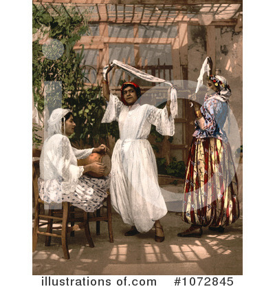 Royalty-Free (RF) Algeria Clipart Illustration by JVPD - Stock Sample #1072845
