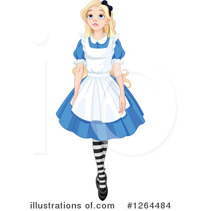 Alice In Wonderland Clipart #1264484 by Pushkin