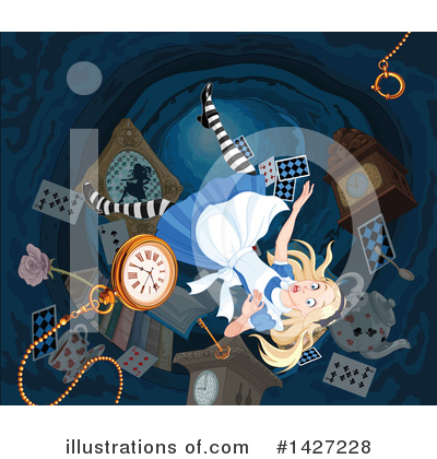 Royalty-Free (RF) Alice Clipart Illustration by Pushkin - Stock Sample #1427228