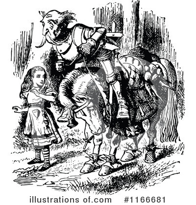 Royalty-Free (RF) Alice In Wonderland Clipart Illustration by Prawny Vintage - Stock Sample #1166681