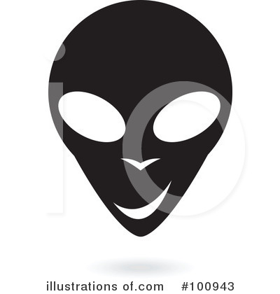Royalty-Free (RF) Alien Clipart Illustration by cidepix - Stock Sample #100943