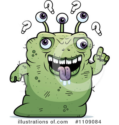 Royalty-Free (RF) Alien Clipart Illustration by Cory Thoman - Stock Sample #1109084