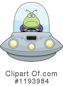 Alien Clipart #1193984 by Cory Thoman