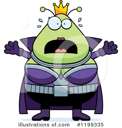 Royalty-Free (RF) Alien Clipart Illustration by Cory Thoman - Stock Sample #1199335
