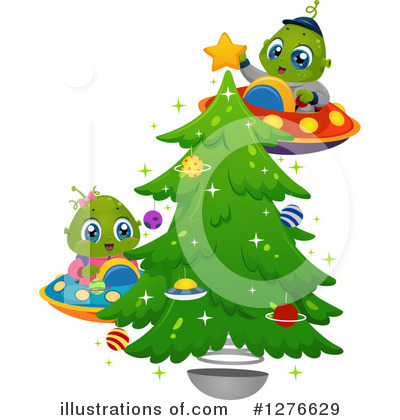 Christmas Tree Clipart #1276629 by BNP Design Studio