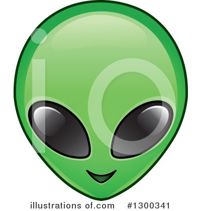 Royalty-Free (RF) Alien Clipart Illustration by yayayoyo - Stock Sample #1300341