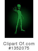 Alien Clipart #1352075 by KJ Pargeter