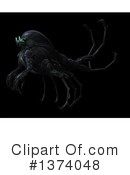Alien Clipart #1374048 by Leo Blanchette