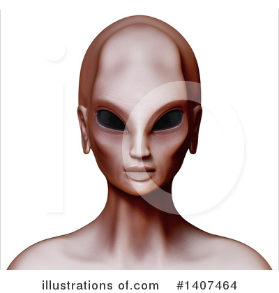 Alien Clipart #1407464 by Leo Blanchette