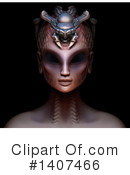 Alien Clipart #1407466 by Leo Blanchette