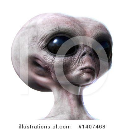 Royalty-Free (RF) Alien Clipart Illustration by Leo Blanchette - Stock Sample #1407468