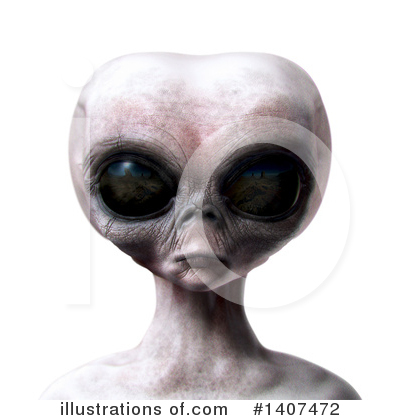 Alien Clipart #1407472 by Leo Blanchette