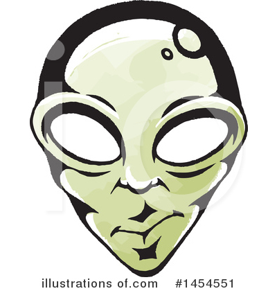Royalty-Free (RF) Alien Clipart Illustration by cidepix - Stock Sample #1454551