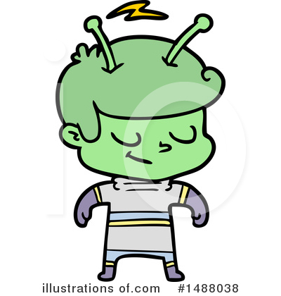 Royalty-Free (RF) Alien Clipart Illustration by lineartestpilot - Stock Sample #1488038