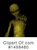 Alien Clipart #1498480 by KJ Pargeter