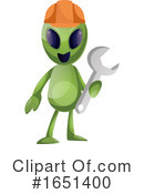 Alien Clipart #1651400 by Morphart Creations