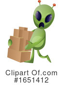 Alien Clipart #1651412 by Morphart Creations