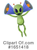 Alien Clipart #1651418 by Morphart Creations