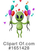 Alien Clipart #1651428 by Morphart Creations