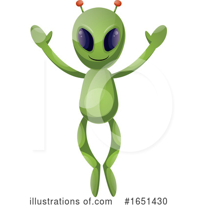Royalty-Free (RF) Alien Clipart Illustration by Morphart Creations - Stock Sample #1651430