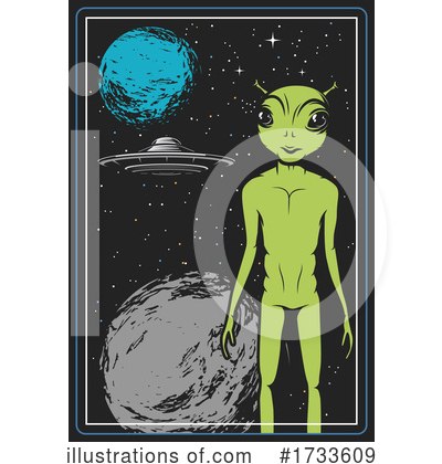 Royalty-Free (RF) Alien Clipart Illustration by Vector Tradition SM - Stock Sample #1733609