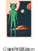 Alien Clipart #1740224 by Vector Tradition SM
