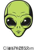 Alien Clipart #1742557 by Vector Tradition SM