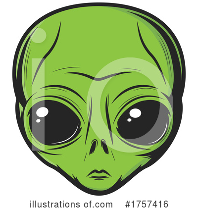 Royalty-Free (RF) Alien Clipart Illustration by Vector Tradition SM - Stock Sample #1757416