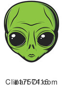 Alien Clipart #1757416 by Vector Tradition SM