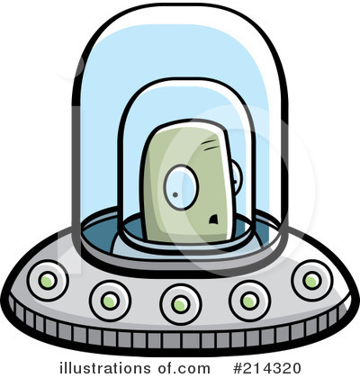Royalty-Free (RF) Alien Clipart Illustration by Cory Thoman - Stock Sample #214320