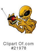 Alien Clipart #21978 by Leo Blanchette
