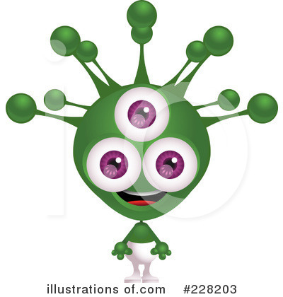 Royalty-Free (RF) Alien Clipart Illustration by Tonis Pan - Stock Sample #228203