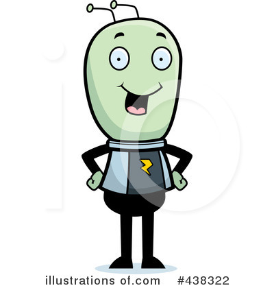Royalty-Free (RF) Alien Clipart Illustration by Cory Thoman - Stock Sample #438322